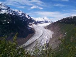 Le glacier du Saumon  Hyder