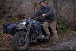 Peter et son side BMW R75